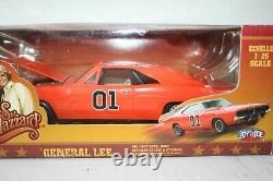 Dukes of Hazzard 1969 Charger General Lee Die-Cast 1/25 Joy Ride MIB 125 NEW