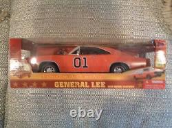 Dukes of Hazzard 1969 General Lee Dodge Charger 118 NEW BUTTONS DON'T WORK