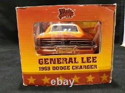 Dukes of Hazzard 1969 General Lee Dodge Charger 118 Scale Light Sound NOS works