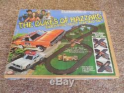 Dukes of Hazzard 1981 Electric Slot Racing Track Set With Cars SEALED
