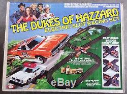 Dukes of Hazzard 1981 Electric Slot Racing Track Set With Cars SEALED NEVER OPENED