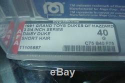 Dukes of Hazzard AFA RARE DAISY DUKE FRENCH Action Figure Mego Grand Toys 1981