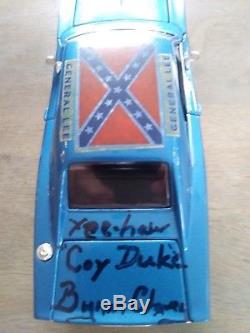 Dukes of Hazzard. Blue General Lee Found Signed 1969