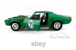 Dukes of Hazzard Cooter's 1970 Chevy Camaro #99, Green with Stripes 1/18 Scale