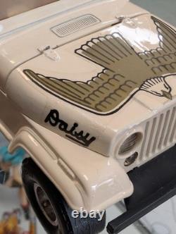 Dukes of Hazzard Daisy Jeep 1/25 With Box and Bubble Vintage Ertl 1981