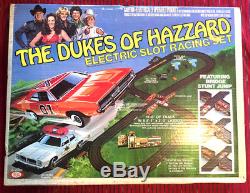 Dukes of Hazzard Electric Slot Racing Set, 1981, SEALED, NEVER OPENED