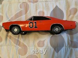 Dukes of Hazzard General Lee 1/18 Scale Plastic Dodge Charger Lights/Sounds Work