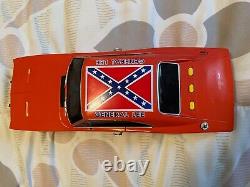 Dukes of Hazzard General Lee 1/18 Scale Plastic Dodge Charger Lights/Sounds Work