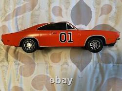 Dukes of Hazzard General Lee 1/18 Scale Plastic Dodge Charger Lights/Sounds Work