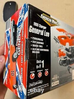 Dukes of Hazzard General Lee 124 scale Ertl 1969 Charger Model Kit READ