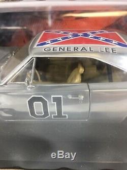 Dukes of Hazzard General Lee 1969 69 Dodge Charger 1/18 CHROME CHASE Mopar Flag