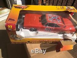 Dukes of Hazzard General Lee 1969 Dodge Charger RC 110 27mhz Damaged Open Box