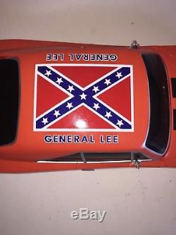 Dukes of Hazzard General Lee 1969 Dodge Charger RC 110 27mhz Used In Box 1/10