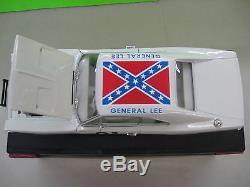 Dukes of Hazzard General Lee 1969 Dodge Charger White Lightning Car 118