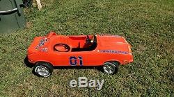 Dukes of Hazzard General Lee Coleco Electronics Pedal Car 1980's