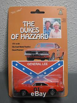 Dukes of Hazzard General Lee Custom Diecast 1969 Dodge Charger Vector Wheels Hot