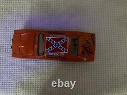 Dukes of Hazzard General Lee Die Cast 125 Signed with Bonus Signed Ticket