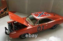 Dukes of Hazzard General Lee Dodge Charger 1969 1/18 Rare Autoworld No Spark