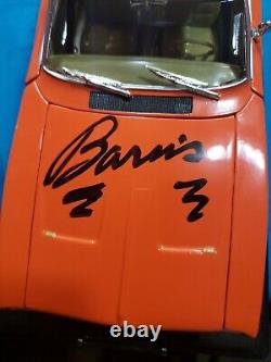 Dukes of Hazzard General Lee JONNY LIGHTING 118 Die-Cast Hazard AUTOGRAPH