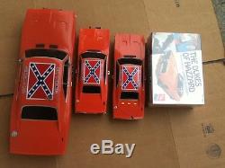 Dukes of Hazzard General Lee RC 1/10 1/18 Lights/Sounds 1/25 Model Kit Cars Lot