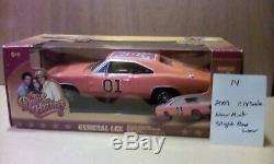 Dukes of Hazzard General Lee -Sealed case of 6 Autoworld AMM964