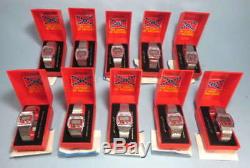 Dukes of Hazzard LCD Watches Steel Band TESTED WORKING withNEW BATTERIES LOT OF 10