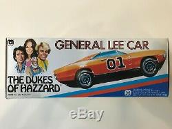 Dukes of Hazzard Mego #09060 General Lee Car withBo and Luke figures NIB Very Nice