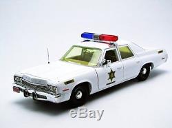 Dukes of Hazzard Roscoes Sheriff Police Car 118 Scale Diecast Car