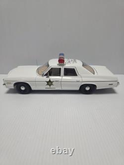 Dukes of Hazzard SIGNED By Rick Hurst Cleetus Dodge Monaco Police Car 118