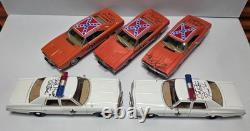 Dukes of Hazzard SIGNED By Rick Hurst Cleetus Dodge Monaco Police Car 118