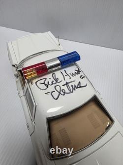 Dukes of Hazzard SIGNED By Rick Hurst Cleetus Dodge Monaco Police Car 118