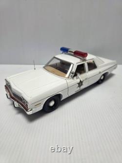 Dukes of Hazzard SIGNED By Rick Hurst Cleetus Dodge Monaco Police Car 118