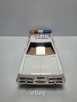 Dukes of Hazzard SIGNED By Rick Hurst Cleetus Dodge Monaco Police Car 118