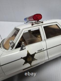 Dukes of Hazzard SIGNED By Rick Hurst Cleetus Dodge Monaco Police Car 118