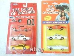 Dukes of Hazzard Sets- Joy Ride & Ertl (3 cars each)