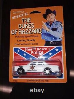 Dukes of Hazzard Sheriff Rosco P. Coltrane 1/64 Pontiac Bonneville Car 1/1