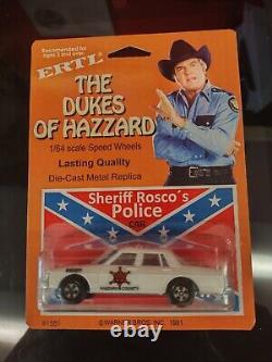 Dukes of Hazzard Sheriff Rosco P. Coltrane 1/64 Pontiac Bonneville Car 1/1