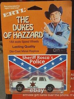 Dukes of Hazzard Sheriff Rosco P. Coltrane 1/64 Pontiac Bonneville Car 1/1