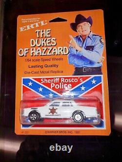 Dukes of Hazzard Sheriff Rosco P. Coltrane 1/64 Pontiac Bonneville Car 1/1