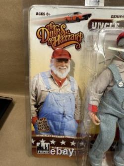Dukes of Hazzard Uncle Jesse Figure 8 inch 2014 Figures Toy Co. TAGGED NICE