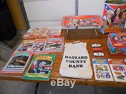 Dukes of Hazzard collectables 25 item lot some rare/hard to find items