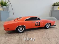 Dukes of Hazzard general lee Hitari Radio Controlled Car With Lights & sound VGC