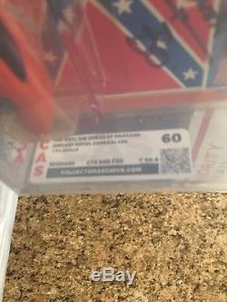 Dukes of hazzard general lee 1/64 Graded And Autographed
