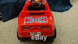 Dukes of hazzard general lee coleco pedal car