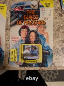 Dukes of hazzard racing champion collectible car 1/144 with collectible card