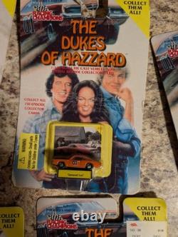 Dukes of hazzard racing champion collectible car 1/144 with collectible card