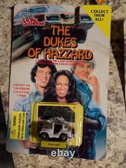 Dukes of hazzard racing champion collectible car 1/144 with collectible card