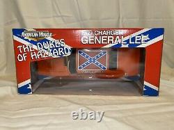 ERTL 1/18 1969 DODGE CHARGER Dukes of Hazzard GENERAL LEE, New (32485)