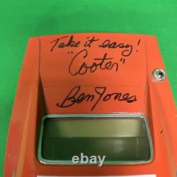 ERTL 118 Dukes of Hazzard General Lee Car 1969 Dodge Charger Signed By Cooter