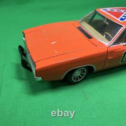 ERTL 118 Dukes of Hazzard General Lee Car 1969 Dodge Charger Signed By Cooter